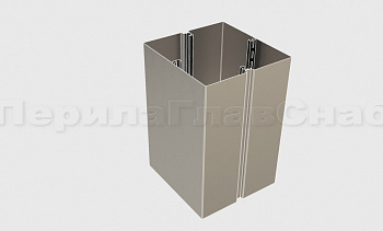 Облицовка квадратной колонны в Челябинске. Готовые проекты ПерилаГлавСнаб Облицовка квадратной колонны в Челябинске. Готовые проекты ПерилаГлавСнаб