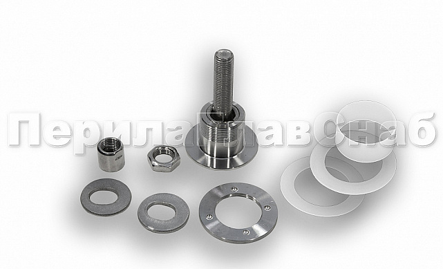 Стеклодержатель (рутель) под стекло толщиной от 16 до 24 мм, полированный (AISI 304) k269 2 Стеклодержатель (рутель) под стекло толщиной от 16 до 24 мм, полированный (AISI 304) k269 2