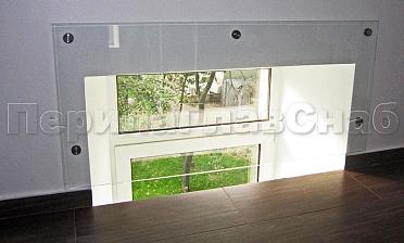 Ограждение со стеклом для окон купить в Челябинске