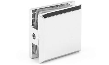 Коннектор для душевой стена-стекло 45х45, латунь-хром t730-2 PC купить в Челябинске