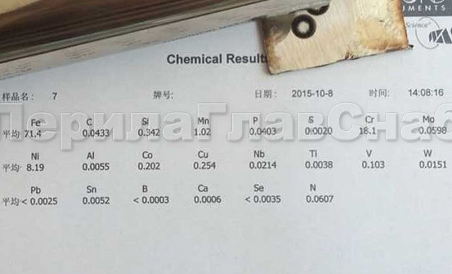 Труба нержавеющая AISI 304, Ø16.0 x 1.5 х 6м, полированная k853 2 Труба нержавеющая AISI 304, Ø16.0 x 1.5 х 6м, полированная k853 2