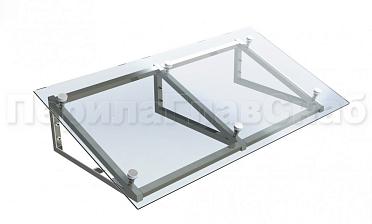 Козырек на треугольном скате на спайдерах купить в Челябинске