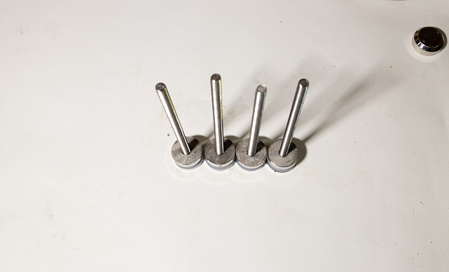 Комплект торцевого крепления несущего стекла, гайка-шайба Ø50х10х18 мм с внутренней резьбой М16(для оцинковки), полированный AISI 304, уценка k277-7-У 2 Комплект торцевого крепления несущего стекла, гайка-шайба Ø50х10х18 мм с внутренней резьбой М16(для оцинковки), полированный AISI 304, уценка k277-7-У 2