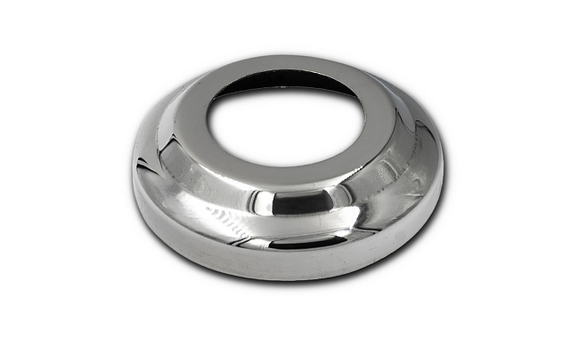 Низ стойки Ø38.1 мм, S=0.8 мм, внешний Ø78х18 мм, полированный (AISI 304) k007-5 Низ стойки Ø38.1 мм, S=0.8 мм, внешний Ø78х18 мм, полированный (AISI 304) k007-5