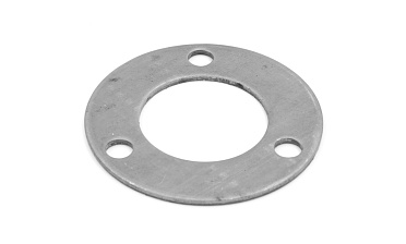 Фланец стойки 38/80 х 3 мм, 3 отв х М10 х 20, черный металл k116-38-9 купить в Челябинске Фланец стойки 38/80 х 3 мм, 3 отв х М10 х 20, черный металл k116-38-9 купить в Челябинске