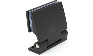 Петля для душевой стена-стекло 90°, односторонняя, без реза, нержавеющая сталь AISI 304, черная t315 BL  купить в Челябинске Петля для душевой стена-стекло 90°, односторонняя, без реза, нержавеющая сталь AISI 304, черная t315 BL  купить в Челябинске