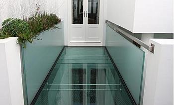 Двойное усиленное стеклянное перекрытие в Челябинске. Готовые проекты ПерилаГлавСнаб