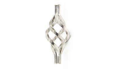 Декоративная вставка (корзинка) для стойки Ø25 мм, k388 купить в Челябинске