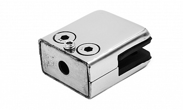 Стеклодержатель штампованный, под стекло 8 мм (4+4 мм), на плоскость 40х24х48 полированный (AISI 304) k352 купить в Челябинске Стеклодержатель штампованный, под стекло 8 мм (4+4 мм), на плоскость 40х24х48 полированный (AISI 304) k352 купить в Челябинске