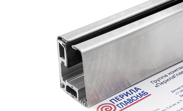 Профиль шлифованный зажимной для стекла 8-12 мм, С ОТВЕРСТИЯМИ, длина 3 м т40-6 SSS Профиль шлифованный зажимной для стекла 8-12 мм, С ОТВЕРСТИЯМИ, длина 3 м т40-6 SSS