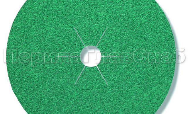 Шлифовальный круг "зелень" на фибре Р-36 KLINGSPOR Ф-0388 