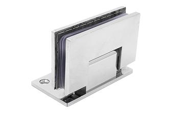 Петля для душевой кабины стена-стекло 90° 90х55 мм полированная t305-2 PSS купить в Челябинске