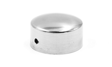 Заглушка под пластиковый (деревянный) поручень Ø49х0.4 мм полированная (AISI 304) k083 купить в Челябинске Заглушка под пластиковый (деревянный) поручень Ø49х0.4 мм полированная (AISI 304) k083 купить в Челябинске