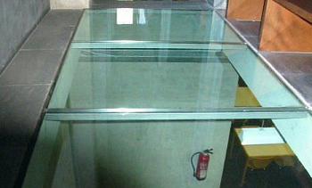 Стеклянный потолок в муниципальном заведении в Челябинске. Готовые проекты ПерилаГлавСнаб Стеклянный потолок в муниципальном заведении в Челябинске. Готовые проекты ПерилаГлавСнаб