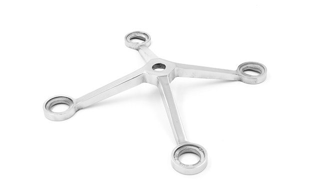 Спайдер-200 мм X-образный 4х26х38, 1х18х36/40 мм, нагрузки: 1кН, 2кН (AISI 304) k288-X Спайдер-200 мм X-образный 4х26х38, 1х18х36/40 мм, нагрузки: 1кН, 2кН (AISI 304) k288-X