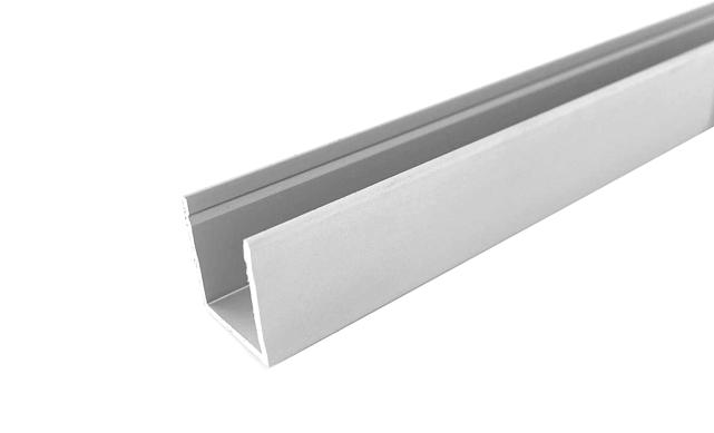 П-образный профиль 20 мм нижний, алюминиевый анодированный, длина 3000 мм т22 AL  2