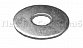 (DIN 433.Zn) Шайба оц. М10 плоская узкая М-3429