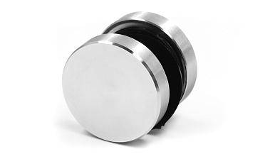 Коннектор для соединения стекол без вырезов (комплект 2 шпильки: 22мм и 28мм), под стекло 10-18 мм, шлиф t522-2 SSS купить в Челябинске