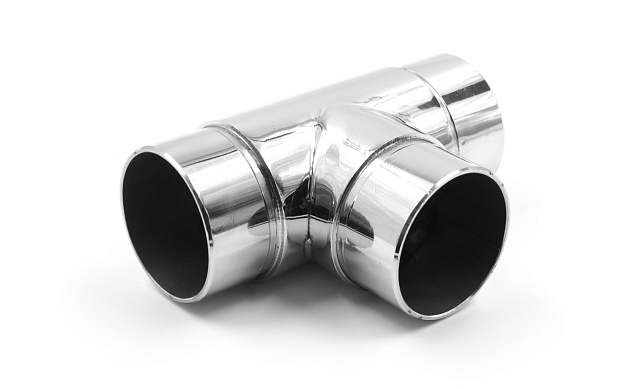 Соединение поручня Ø50.8 мм, тройник (AISI 304) k363 Соединение поручня Ø50.8 мм, тройник (AISI 304) k363