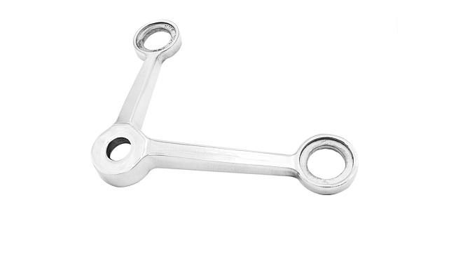 Cпайдер, литой,полированный V-200мм, AISI 304, 2х26х38, 1х18х36/40мм, нагрузки: 1кН, 2кН k288-V-2 Cпайдер, литой,полированный V-200мм, AISI 304, 2х26х38, 1х18х36/40мм, нагрузки: 1кН, 2кН k288-V-2