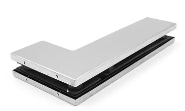 Фитинг угловой соединительный с ответной частью под замок без ограничителя, шлифованный, вырез 02 t142-3 SSS купить в Челябинске