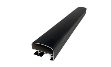 Трек для раздвижной системы на G-профиле, длина 2000мм, черный t408 BL купить в Челябинске