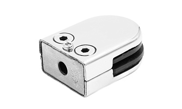 Стеклодержатель штампованный, под стекло 8 мм (4+4 мм), на плоскость 39х24х55 полированный (AISI 304) k539-2 купить в Челябинске Стеклодержатель штампованный, под стекло 8 мм (4+4 мм), на плоскость 39х24х55 полированный (AISI 304) k539-2 купить в Челябинске