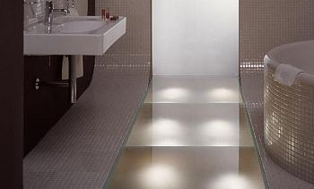 Стеклянные полы в ванной в Челябинске. Готовые проекты ПерилаГлавСнаб