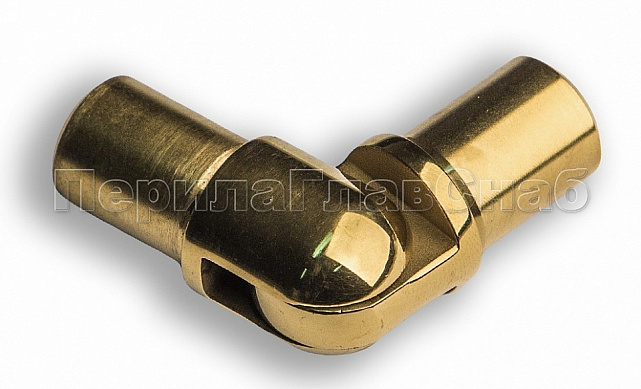 Поворот ригеля Ø16х1.5 мм, с двумя установочными штифтами, шарнирный, золото (AISI 304) k060-88 2 Поворот ригеля Ø16х1.5 мм, с двумя установочными штифтами, шарнирный, золото (AISI 304) k060-88 2