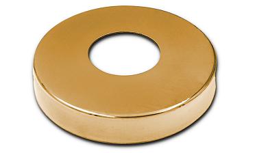 Низ стойки Ø38.1 мм, S=0.8 мм, 100х18 мм, золото k201-88 купить в Челябинске