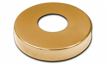 Низ стойки Ø38.1 мм, S=0.8 мм, 100х18 мм, золото k201-88 купить в Челябинске Низ стойки Ø38.1 мм, S=0.8 мм, 100х18 мм, золото k201-88 купить в Челябинске