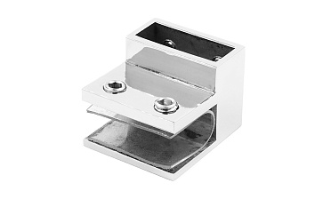 Коннектор торцевой труба-стекло, для трубы 30х10, полированный t467 PSS купить в Челябинске