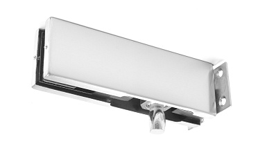 Фитинг на фрамугу с осью и монтажной пластиной, шлифованный t130 SSS купить в Челябинске