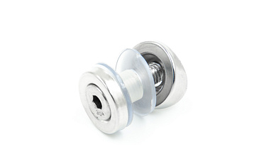 Стеклодержатель точечный для трубы Ø38.1 мм, штампованный, полированный (AISI 304) k074 купить в Челябинске Стеклодержатель точечный для трубы Ø38.1 мм, штампованный, полированный (AISI 304) k074 купить в Челябинске