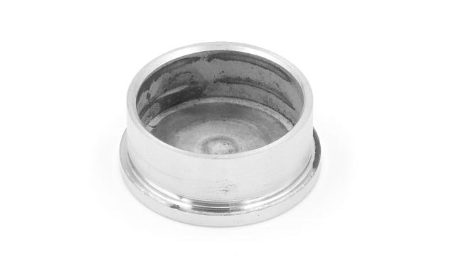 Заглушка плоская на трубу Ø38.1 мм полированная литая (AISI 201) k093 2