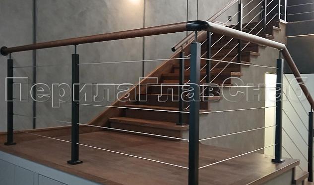 Перила на тросах в Челябинске. Готовые проекты ПерилаГлавСнаб
