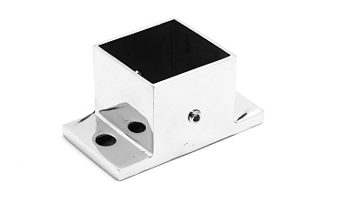 Фланец для трубы 40х40, укороченный, полированный, литой AISI 304 k553 купить в Челябинске Фланец для трубы 40х40, укороченный, полированный, литой AISI 304 k553 купить в Челябинске