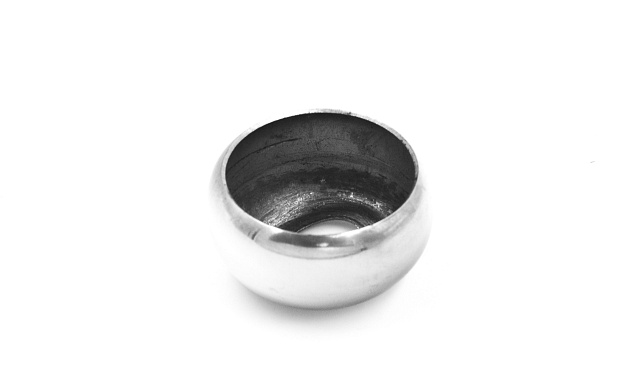 Наконечник стойки штампованный, под 90°, Ø32 мм х 0,6 мм, для поручня от 32 до 50.8 мм, (AISI 201) k551-5 2 Наконечник стойки штампованный, под 90°, Ø32 мм х 0,6 мм, для поручня от 32 до 50.8 мм, (AISI 201) k551-5 2