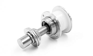 Рутель для крепления козырьков на ванты, разборный, для стекла 10-26 мм, нержавеющая сталь AISI 316, полированная k274-2 купить в Челябинске Рутель для крепления козырьков на ванты, разборный, для стекла 10-26 мм, нержавеющая сталь AISI 316, полированная k274-2 купить в Челябинске