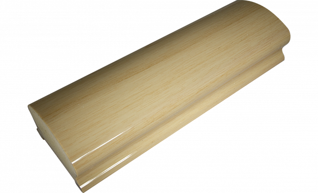 Пластиковый поручень фигурный текстурный, цвет беленый дуб, длина 4м k899-3  Пластиковый поручень фигурный текстурный, цвет беленый дуб, длина 4м k899-3