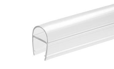 Уплотнитель для стекла 10 мм, дверь-стекло 2200 мм t216 купить в Челябинске