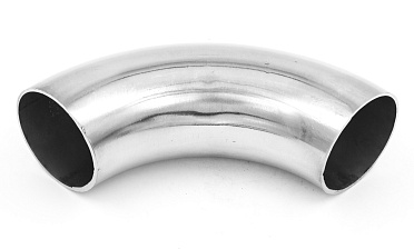 Длинный отвод поручня под сварку Ø50.8х180х1.5 мм, длина 180 мм, полированный 400 Grit, (aisi 304) k021-11 купить в Челябинске Длинный отвод поручня под сварку Ø50.8х180х1.5 мм, длина 180 мм, полированный 400 Grit, (aisi 304) k021-11 купить в Челябинске