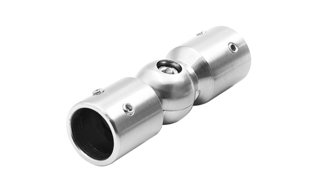 Соединитель труба-труба произвольный угол, нерж. шлифованный t915 SSS Соединитель труба-труба произвольный угол, нерж. шлифованный t915 SSS