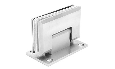 Петля для душевой кабины стена-стекло 90° 90х55 мм AISI 304, шлифованная  t301 SSS купить в Челябинске Петля для душевой кабины стена-стекло 90° 90х55 мм AISI 304, шлифованная  t301 SSS купить в Челябинске