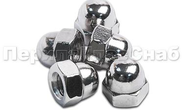 Колпачковая гайка нерж. М10 (DIN1587 A2) М-3118 купить в Челябинске