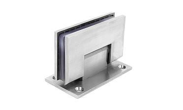 Петля для душевой кабины стена-стекло 90° 90х55 мм AISI 304 шлифованная t301-2 SSS купить в Челябинске