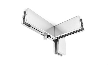 Фитинг угловой с осью и ребром жесткости, правый, шлифованный t141R SSS купить в Челябинске