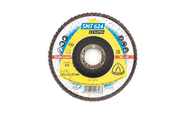 Шлифовальный диск "лепесток" Р-60 Клиншпор kФ-0695