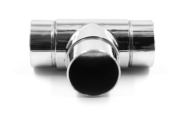 Соединение поручня Ø50.8 мм, тройник (AISI 304) k363 4 Соединение поручня Ø50.8 мм, тройник (AISI 304) k363 4