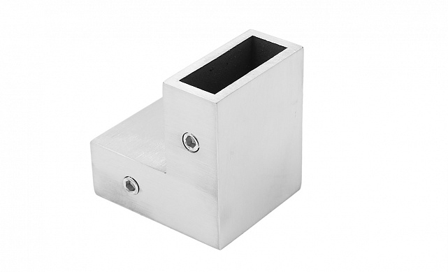 Соединитель труба-труба 90°, для трека 30х10 мм, 90°, AISI 304, шлифованный t460 SSS 5 Соединитель труба-труба 90°, для трека 30х10 мм, 90°, AISI 304, шлифованный t460 SSS 5